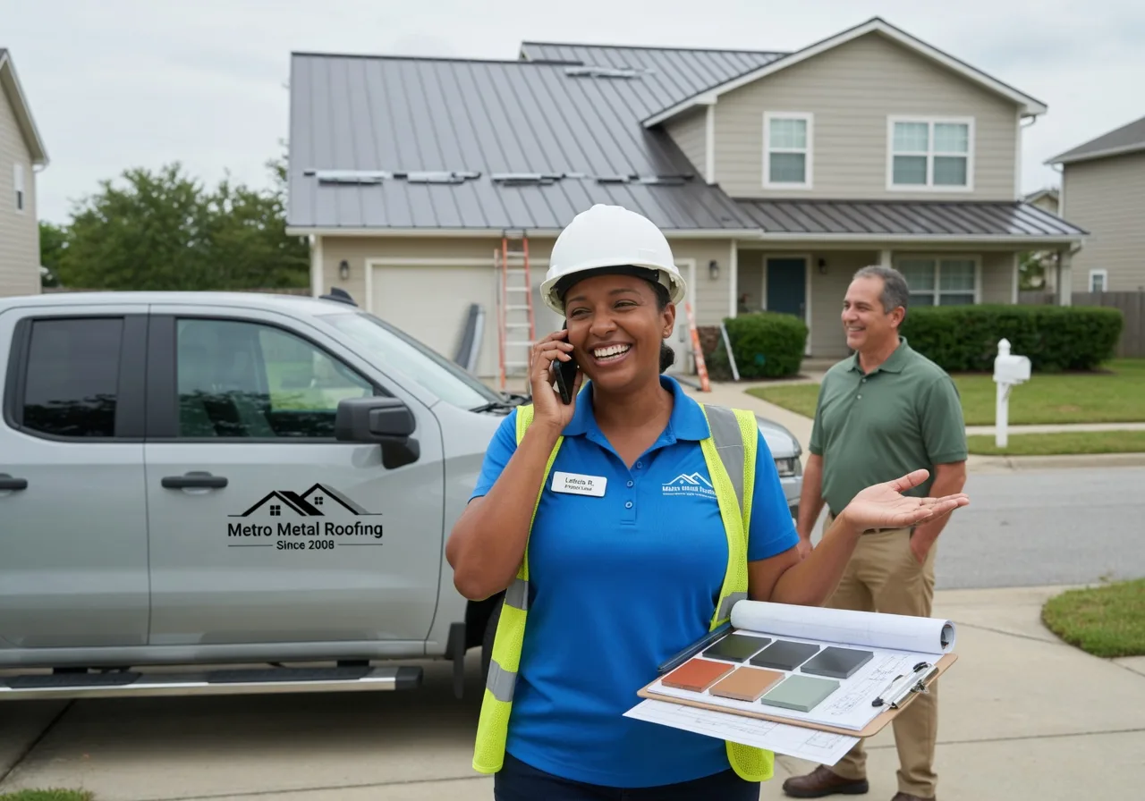Storm Damage Metal Roof Repair in Weber City, VA